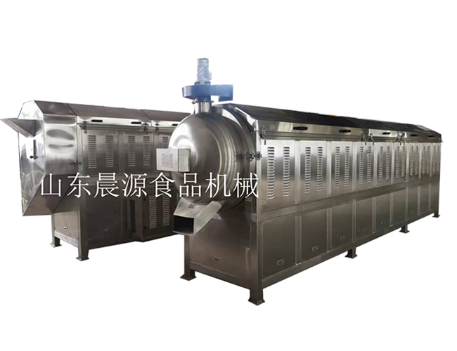 燕麥連續(xù)滾筒炒鍋